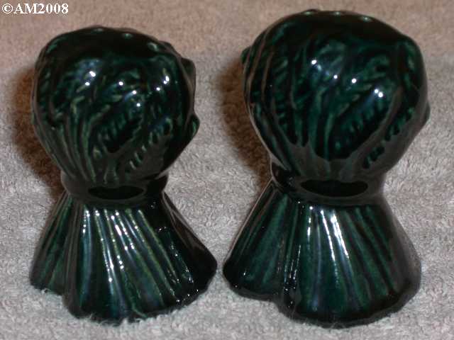 Wheat shock shakers glazed onyx black